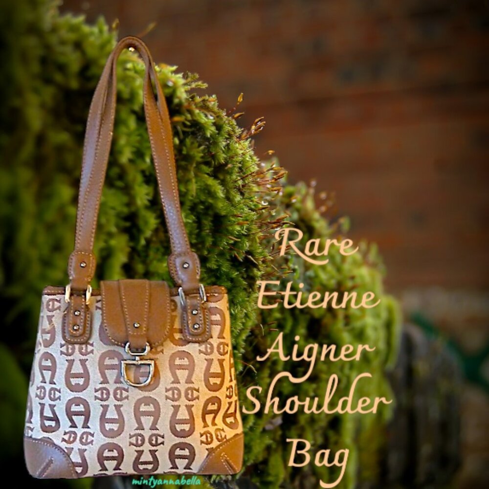 Etienne Aigner✨️Monogram Shoulder Bag